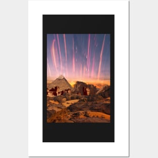 Streak Desert Posters and Art